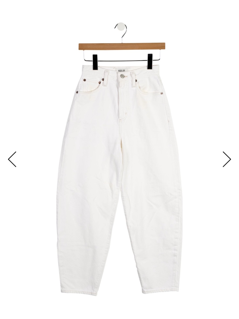 Agolde High Rise Barrel Jeans